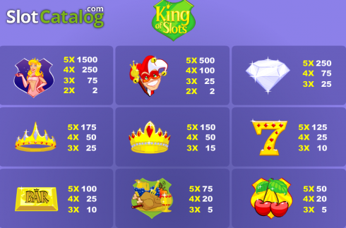 Скрин3. King of slots (Cozy) слот