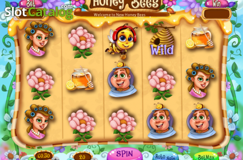 Скрин5. New Honey Bees слот
