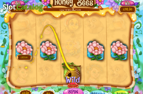 Скрин7. New Honey Bees слот