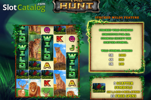 Скрин2. The Hunt слот