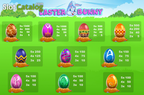 Скрин3. Easter Bunny слот