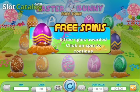 Скрин6. Easter Bunny слот