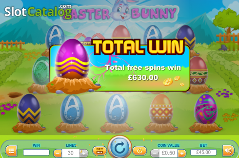 Скрин8. Easter Bunny слот