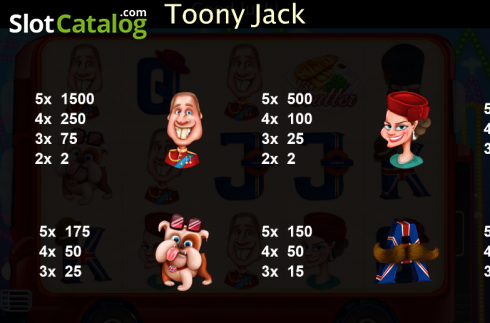 Скрин3. Toony Jack слот