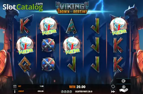 Скрин3. Viking Crown of Destiny (Crazy Billions) слот