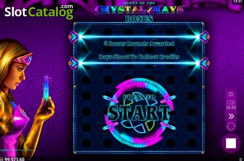Скрин5. Queen Of The Crystal Rays слот