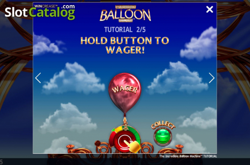Скрин3. The Incredible Balloon Machine слот