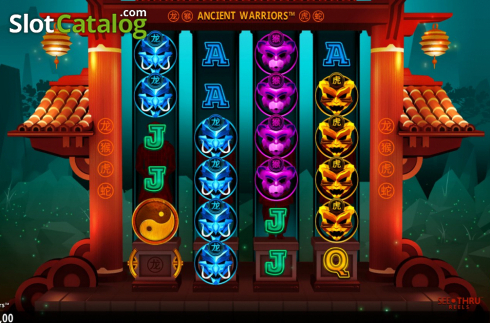 Скрин2. Ancient Warriors слот