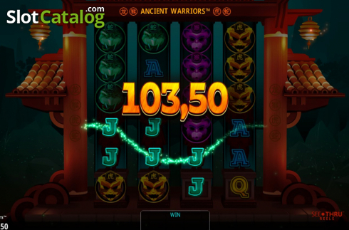 Скрин3. Ancient Warriors слот