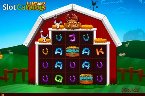 Скрин2. Lucky Clucks слот