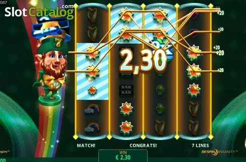 Скрин3. 777 Rainbow Respins слот