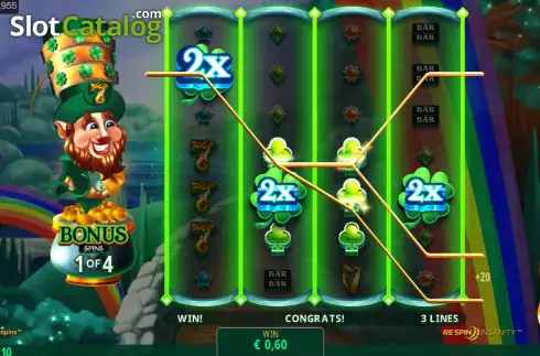 Скрин7. 777 Rainbow Respins слот