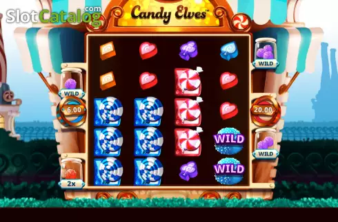 Скрин2. Candy Elves слот