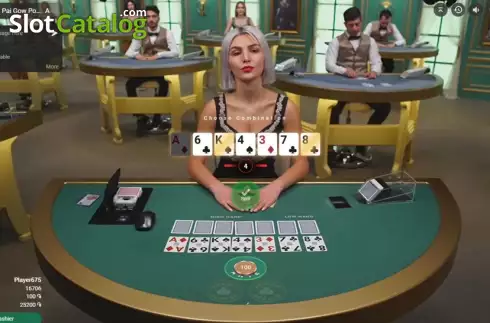 Скрин3. Pai Gow Poker (CreedRoomz) слот