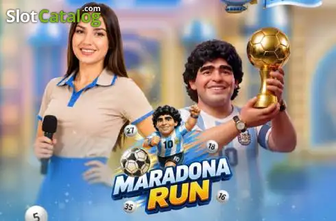 Maradona Run логотип Maradona Run логотип