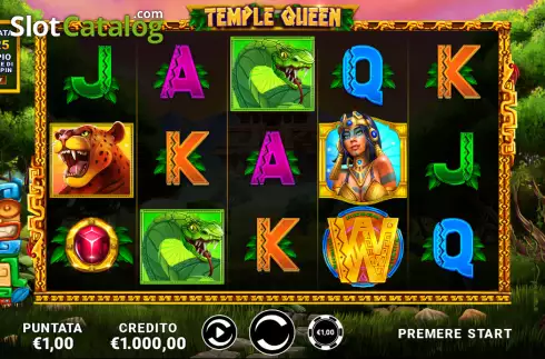 Скрин2. Temple Queen слот