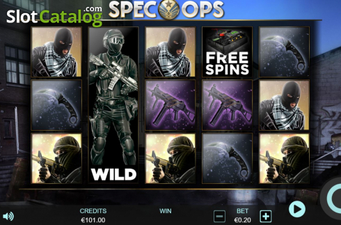 Скрин2. Spec-Ops слот