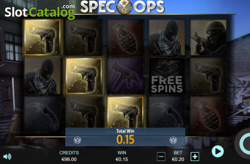 Скрин4. Spec-Ops слот