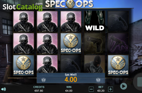 Скрин5. Spec-Ops слот