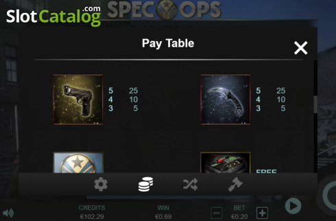 Скрин9. Spec-Ops слот