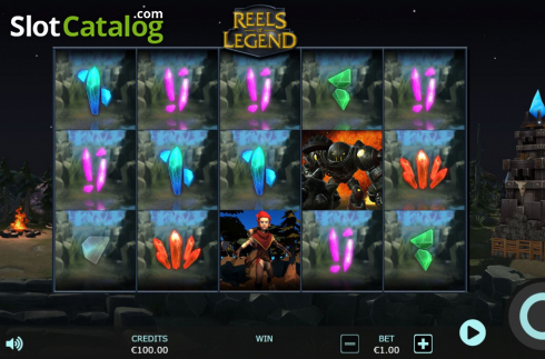Скрин2. Reels of Legend слот