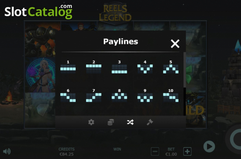 Скрин9. Reels of Legend слот