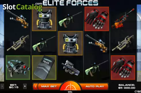 Скрин2. Elite Forces слот