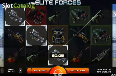 Скрин3. Elite Forces слот