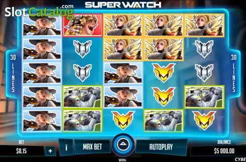 Скрин3. Super Watch слот