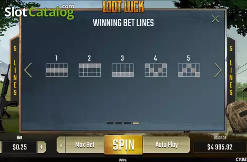 Скрин8. Loot Luck слот