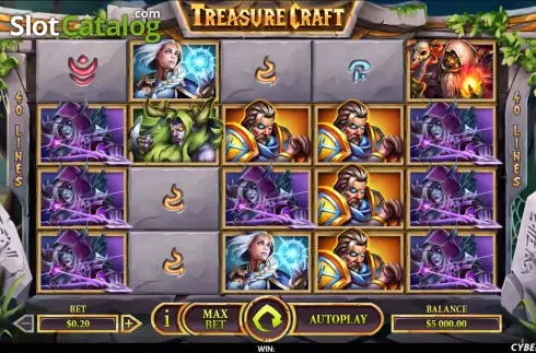Скрин2. Treasure Craft слот