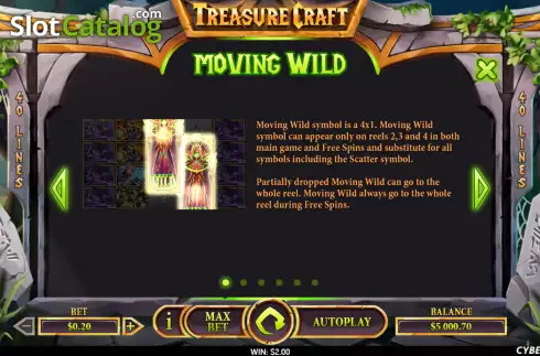 Скрин5. Treasure Craft слот