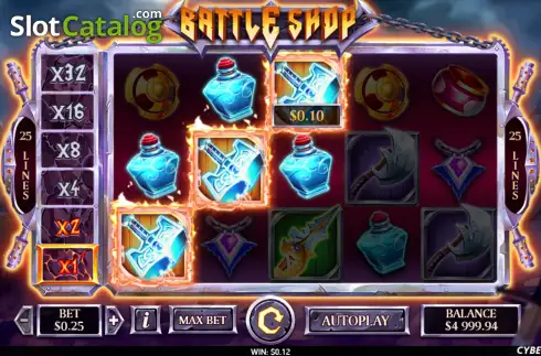 Скрин4. Battle Shop слот