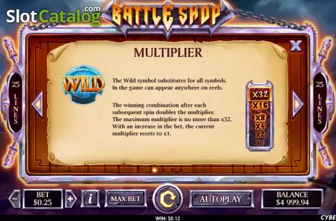 Скрин5. Battle Shop слот