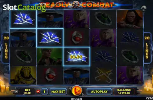 Скрин4. Deadly Combat слот