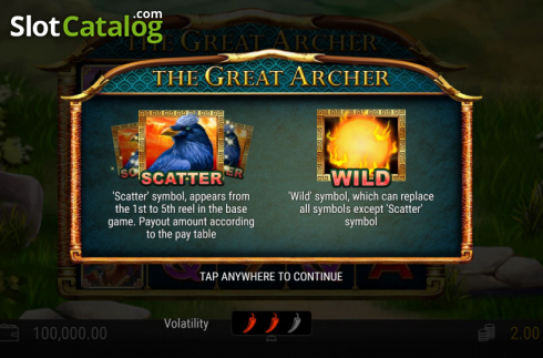 Скрин2. The Great Archer слот