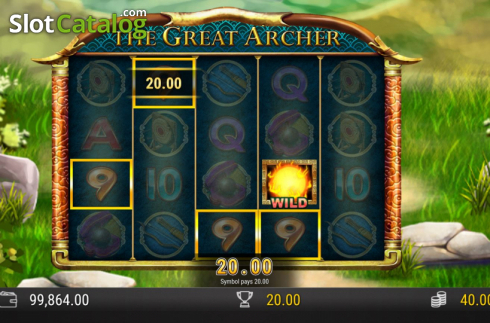 Скрин6. The Great Archer слот