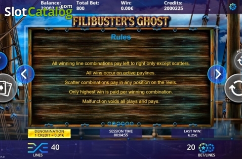Скрин6. Filibusters Ghost слот