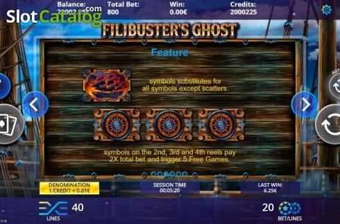 Скрин7. Filibusters Ghost слот