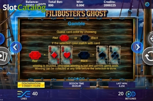 Скрин8. Filibusters Ghost слот