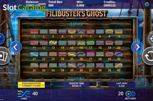 Скрин9. Filibusters Ghost слот