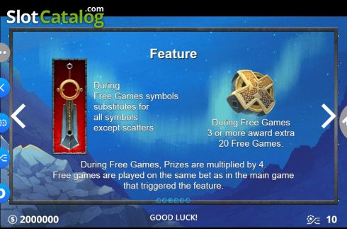 Скрин7. Valhalla Warriors слот