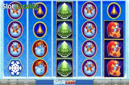 Скрин2. Snow Luck слот