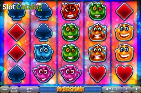 Скрин2. Sticker Smile слот