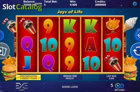 Скрин2. Joys of Life слот