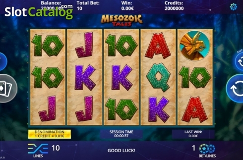 Скрин2. Mesozoic Tales слот