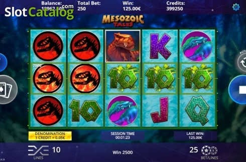 Скрин4. Mesozoic Tales слот