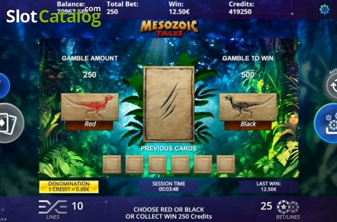 Скрин8. Mesozoic Tales слот