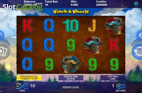 Скрин2. Winch & Wheels слот