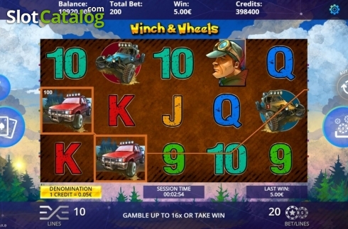 Скрин3. Winch & Wheels слот